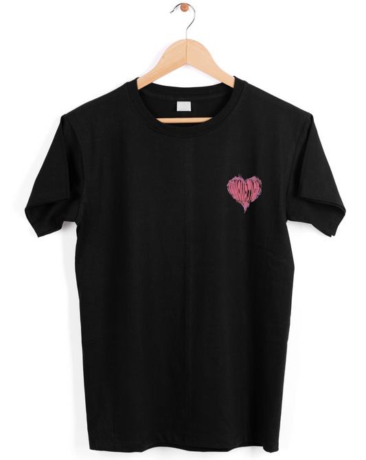 T-shirt Fuzzy Heart